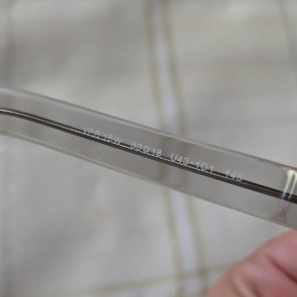 Prada Men's Transparent Gray Glasses - Picture 9 of 15